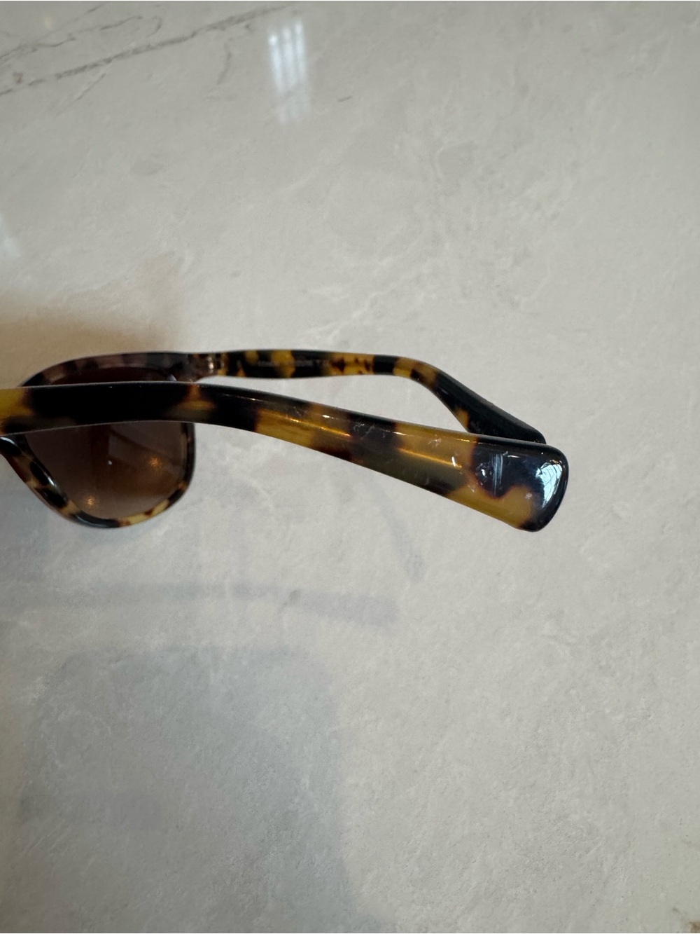 Coach Burgundy and Tortoiseshell Cat-Eye Sunglasses - Picture 9 of 10